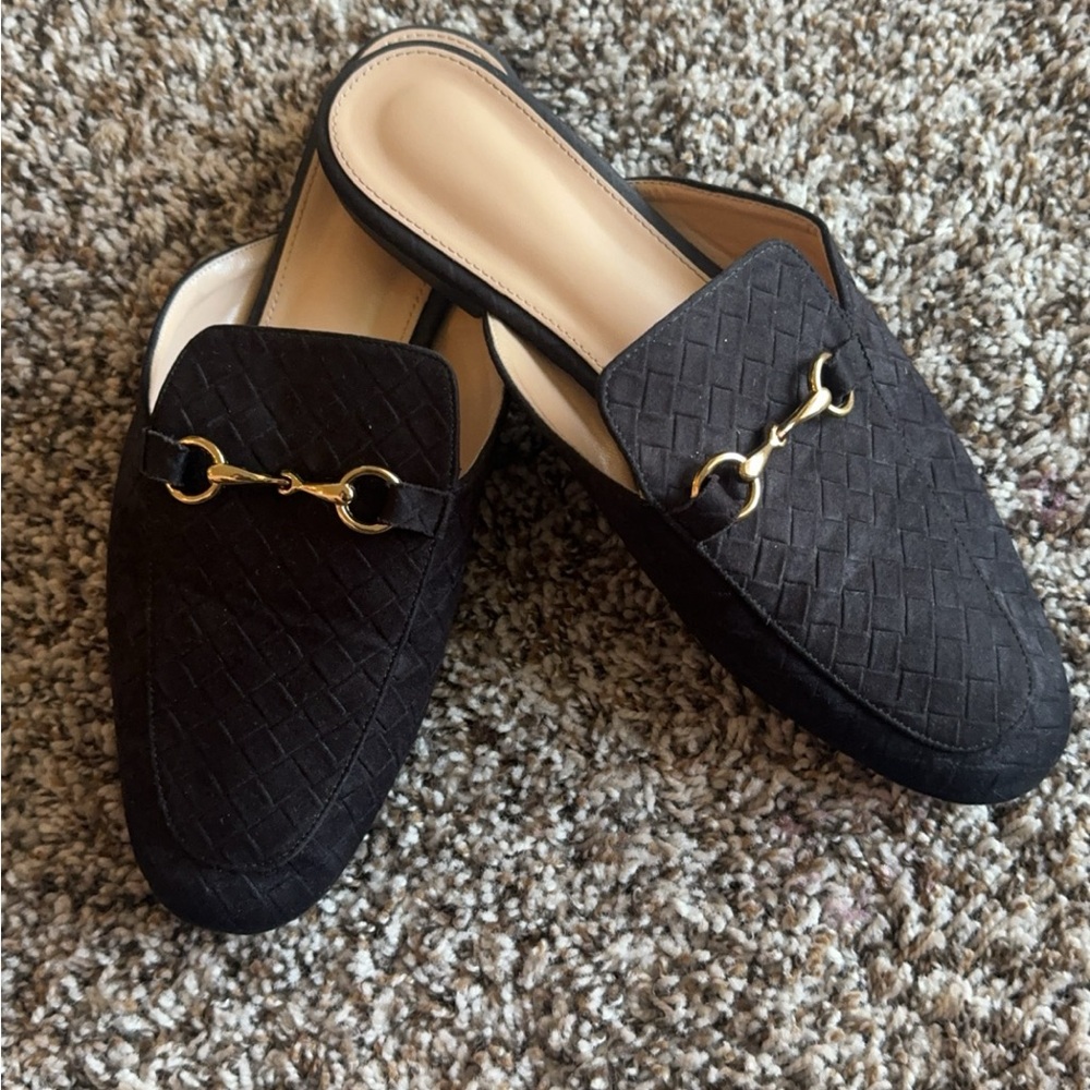 Slip on mule flats- new size 44